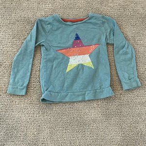 2 Mini boden long sleeve shirts size 5-6Y